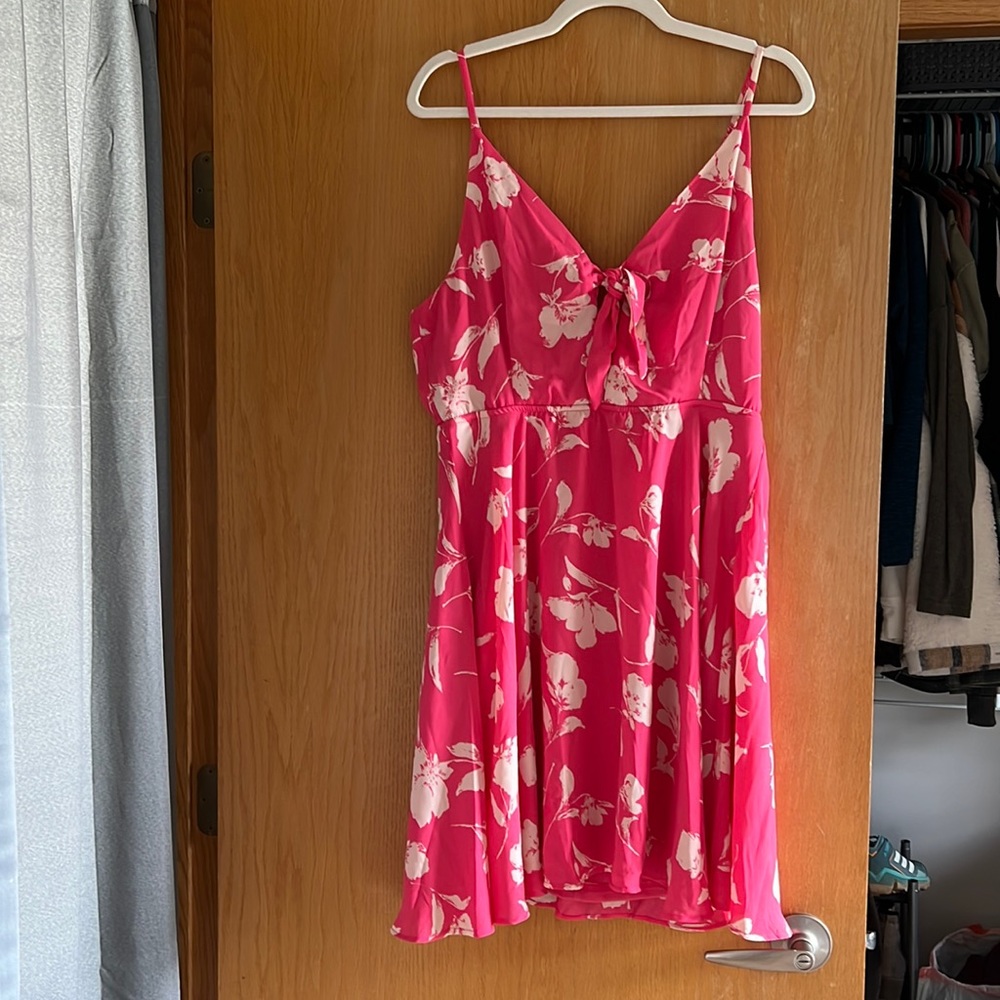 Pink dress